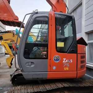Nouvelle Arrivée 99% Neuf Excavatrice Hitachi d'Occasion de Petite Taille Haute Efficacité Excavatrice à Chenilles Hitachi ZX75 d'Occasion à Vendre - Product Image 5