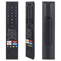 Mando a distancia universal RC43137P para Smart TV Polaroid Luxor Bush Logik Digihome Finlux Electriq con botones de Netflix/Youtube