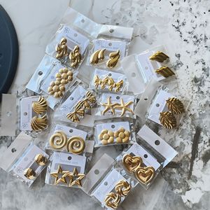 Pendientes <span class=keywords><strong>de</strong></span> <span class=keywords><strong>Acero</strong></span> <span class=keywords><strong>Inoxidable</strong></span> Hipoalergénicos para Mujer, Joyería <span class=keywords><strong>al</strong></span> <span class=keywords><strong>por</strong></span> <span class=keywords><strong>Mayor</strong></span>, Pendientes <span class=keywords><strong>de</strong></span> <span class=keywords><strong>Acero</strong></span> <span class=keywords><strong>Inoxidable</strong></span> con Baño <span class=keywords><strong>de</strong></span> Oro <span class=keywords><strong>de</strong></span> 18k - Product Image 2