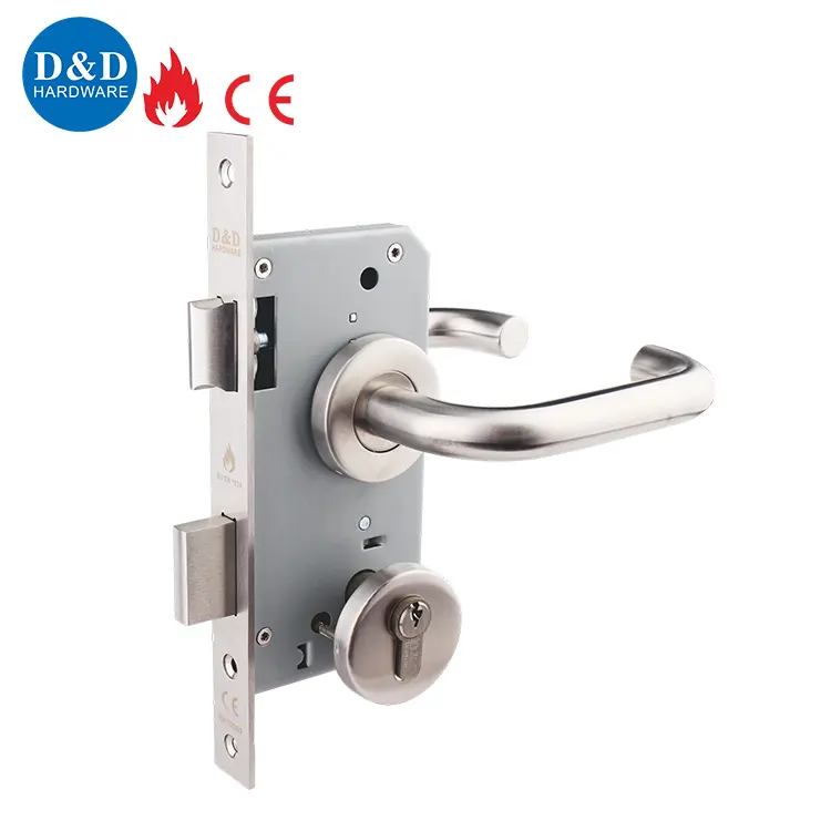 CE EN12209 Euro fire rated new high security metal bedroom entry sash mortise door lock