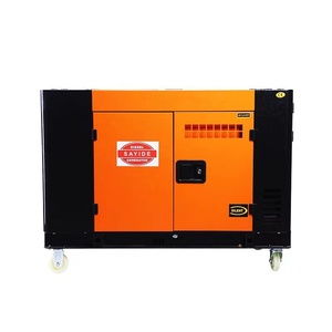 Groupe électrogène diesel silencieux haute puissance à châssis ouvert, moteur bicylindre tout cuivre, 110V/220V/380V, 1800 tr/min, refroidissement par air - Product Image 2
