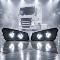 Ensemble de feux antibrouillard à double lentille LED homologués E-MARK pour camions Volvo FH, FM, FH13, 2 pièces, ensemble de feux antibrouillard LED