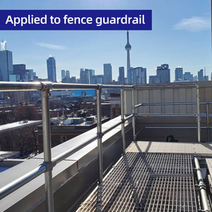 Geländer- und Geländersystem Rohrschließverschluss Galvanisierter Schlüssel Rohrschließverschluss Sicherheits-Handelanhänger - Product Image 6