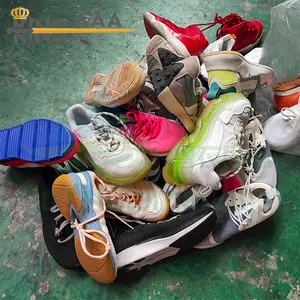 Tênis usado original fardo sapatos usados de marca de segunda mão para mulheres