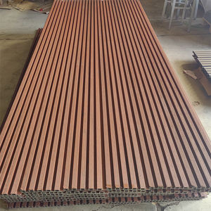 Revestimiento de pared compuesto WPC <span class=keywords><strong>Tablero</strong></span> de panel de revestimiento de construcción <span class=keywords><strong>exterior</strong></span> - Product Image 3