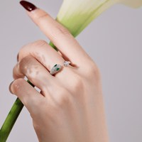 Bague ajustable en argent S925 plaqué or 18 carats avec tête de serpent et diamants, accessoires de bijoux pour femmes et filles, vente chaude Dylam