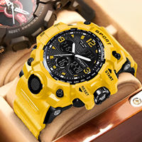 Nouvelle Arrivée : Montre de Sport Homme Étanche LED, Montre-Bracelet Électronique Digitale Multifonction pour Étudiants en Caoutchouc pour Sports de Plein Air