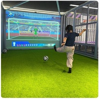 Équipement de jeu de football numérique interactif intelligent à projection pour enfants, simulateur de football d'intérieur
