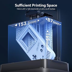 Imprimante 3D à résine <span class=keywords><strong>ANYCUBIC</strong></span> Photon <span class=keywords><strong>Mono</strong></span> 4 10K, haute précision, impression rapide, imprimante 3D de bureau pour la création de modèles - Product Image 5