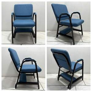 Silla de Iglesia de Metal de Diseño Moderno, Alta Calidad y Buen Precio, con Asiento Acolchado para Auditorio - Product Image 2