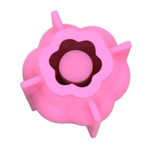 Facile à utiliser 3D surface lisse fine rétro classique bouteille elliptique bricolage silicone béton résine plâtre pot pot moule - Product Image 3