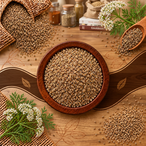 Semillas de Ajwain Indias Enteras para Sazonar, Mezclas de Especias, Panadería, Procesamiento de Alimentos y Suministro al por Mayor - Product Image 3