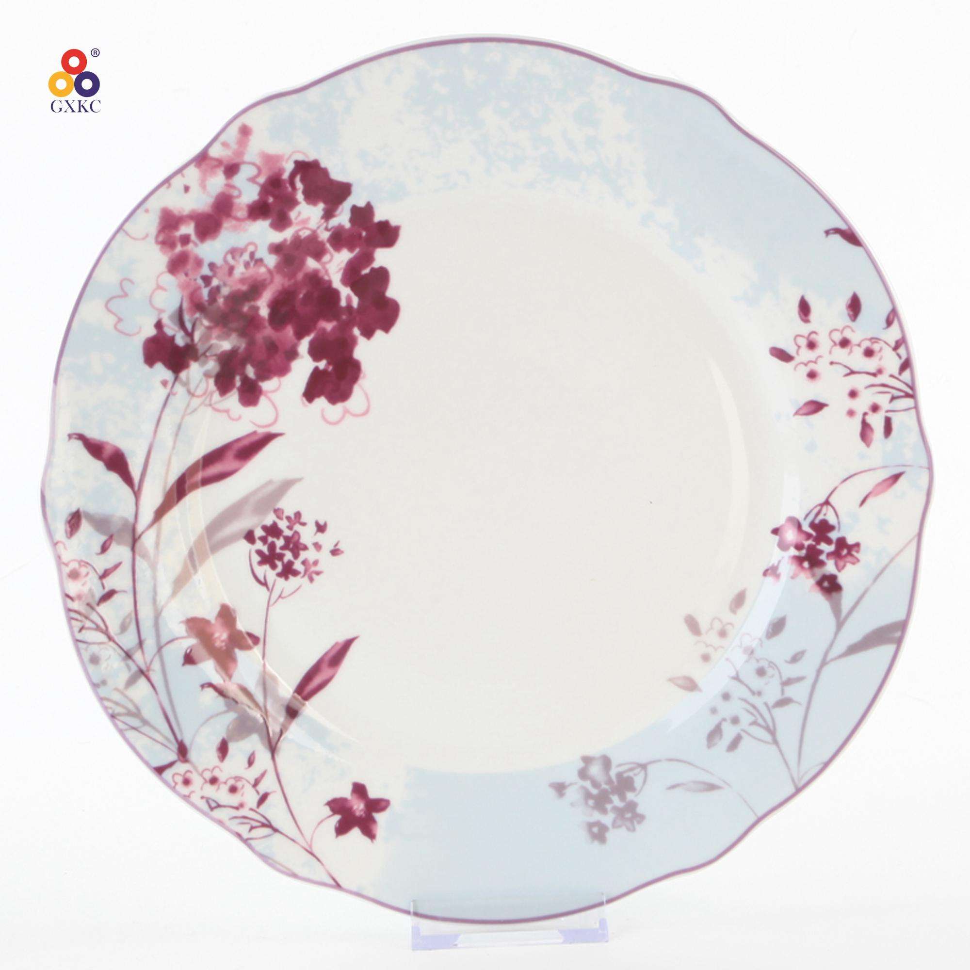 7 "1/2 assiette à dessert