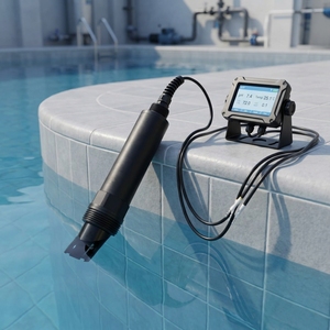 Sonde de capteur d'humidité numérique en ligne RS485, haute précision, réponse rapide pour la détection de la qualité de l'eau (pH, EC, salinité, TDS) 5 en 1 - Product Image 3