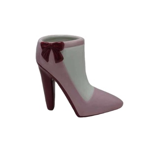Chaussure à talons hauts créative Pot de fleur Simple Meaty Cactus Pot de fleur Cadeau d'anniversaire créatif - Product Image 1