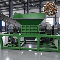 Grande machine de déchiquetage à double arbre de très bonne qualité, vente directe