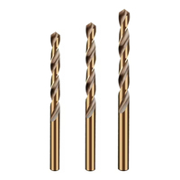 Forets hélicoïdaux HSS M35 en alliage de cobalt de haute qualité, 13/19/25 pièces, finition oxyde noir, marque Junyi, prix direct usine
