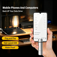 Unidad Flash USB 2.0 OTG Tipo C de Metal con Diseño de Rotación de 360 Grados - Pendrive de Doble Interfaz