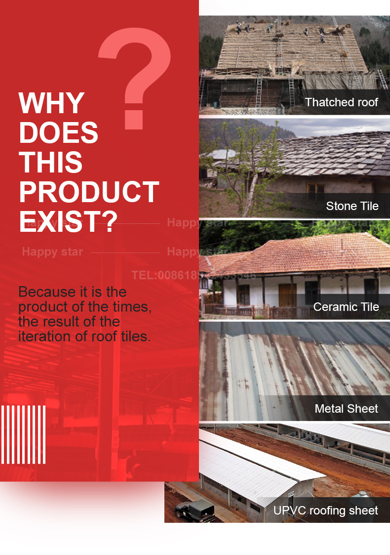 New materials plastic roof mabati roofing kenya pvc roofing sheets plastic rooftiles