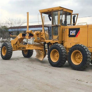 Nivelador de tierra Cat 120K usado, rendimiento eficiente, maquinaria forestal, excavadoras Cat 120K de segunda mano a la venta - Product Image 1