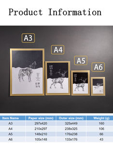 <span class=keywords><strong>A3</strong></span> A4 A5 Magnetische Display Frame Zelfklevende Herbruikbare Foto Fotolijst Dubbelzijdig Voor Koelkast - Product Image 3