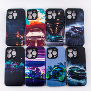 Fábrica para dibujar patrones de coches deportivos de carreras personalizados 2 en 1 funda trasera para teléfono para <span class=keywords><strong>Iphone</strong></span> 11 12 13 14 15 <span class=keywords><strong>Pro</strong></span> <span class=keywords><strong>Max</strong></span> X XS XR 7 8 Plus - Product Image 1
