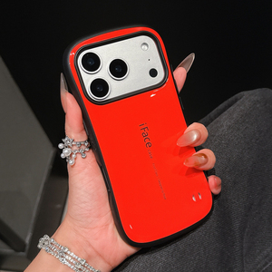 เคสโทรศัพท์กันกระแทกแบบมันเงา รุ่น <span class=keywords><strong>Iface</strong></span> ป้องกันการตก สำหรับ iPhone 17 Pro Max 12 13 14 15 7/8 ขอบสีลูกกวาด ฝาหลัง - Product Image 3