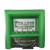 Équipement de jeu de tir à l'arc gonflable d'extérieur personnalisé de haute qualité, en PVC, certifié EN71/CE, facile à installer pour les enfants