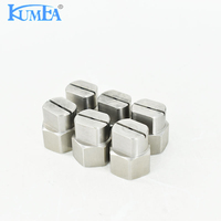 Buse à jet plat hexagonal KUMEA SS304/SS316, buse à jet en V à filetage interne pour lavage et refroidissement