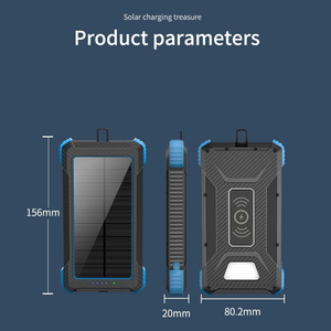 <span class=keywords><strong>2022</strong></span> Meilleur vendeur banque d'énergie solaire portable IP67 étanche 20000mah Camping lumière Mobile <span class=keywords><strong>Powerbank</strong></span> - Product Image 6