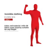 Couleur pure Zentai Body complet pour hommes femmes Halloween carnaval Cosplay Costume peau serré combinaison une pièce Body Costume
