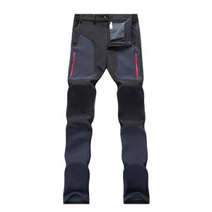 <span class=keywords><strong>Pantaloni</strong></span> <span class=keywords><strong>Cargo</strong></span> da Uomo in Softshell Foderati in Pile Impermeabili e Traspiranti Tattici da Esterno Caldi da Sci ed Escursionismo per <span class=keywords><strong>Trekking</strong></span> sulla Neve - Product Image 4