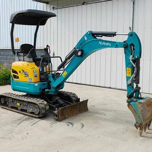Mini-excavatrice compacte d'occasion importée d'origine, 90% neuve, haute qualité, 1t/2t, mini-excavatrices Kubota, mini-pelle. - Product Image 2
