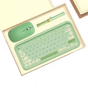 Set de Regalo Empresarial 2025, Venta Especial, Combinación Aleatoria de Bolígrafo, Ratón Inalámbrico y Teclado, Caja de Regalo con Logotipo Personalizado para Eventos - Product Image 1