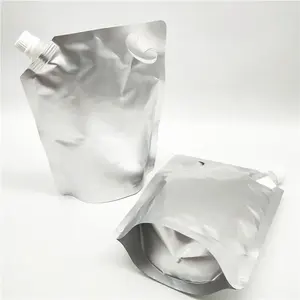 Customizable Laminated Packaging Moisture proof Bags Aluminium Foil Liquid Storage Bag with Spout