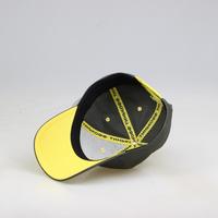 Casquette de baseball en sergé de coton bicolore à 6 panneaux, avec broderie de patch personnalisé et lettres, réglable, style snapback, pour hommes et femmes