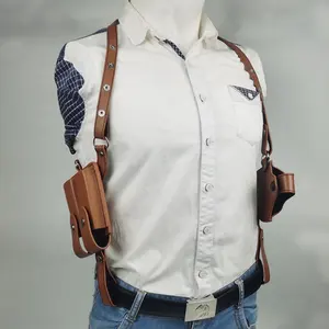 Yuda Custom Pistool Accessoires Tactische <span class=keywords><strong>Holster</strong></span> Schouderpistool <span class=keywords><strong>Holster</strong></span> Lederen <span class=keywords><strong>Holster</strong></span> Tactische - Product Image 2