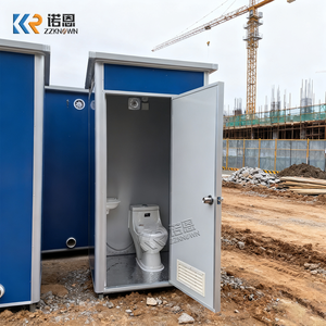 ห้องน้ำสำเร็จรูปแบบโมดูลาร์โครงเหล็กแผงแซนวิชสำหรับใช้งานกลางแจ้ง ห้องน้ำสาธารณะเดี่ยวสำหรับงานอีเว้นท์และสถานที่ต่างๆ - Product Image 3