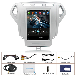 เครื่องเล่น DVD มัลติมีเดียวิทยุในรถยนต์ Android 9.7 ",สำหรับ Ford Mondeo MK4 <span class=keywords><strong>Galaxy</strong></span> 2007-2010 Autoradio พร้อม GPS WiFi สเตอริโอในรถยนต์ - Product Image 4