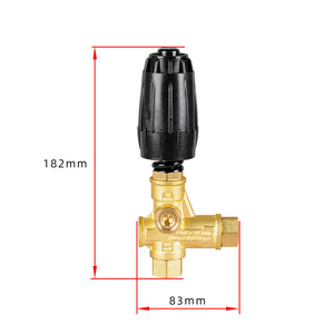 VRT3-310 วาล์วระบายแรงดันทองเหลือง 3/8 นิ้ว Fpt สำหรับปั๊ม AR 4500Psi 40 ลิตรต่อนาทีน้ำ - Product Image 1