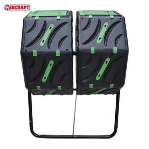 Gobelet rotatif 130L à double chambre pour <span class=keywords><strong>composteur</strong></span> de jardin extérieur - Product Image 3
