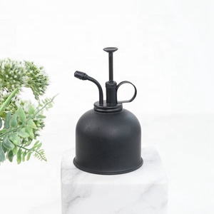 300ml Bouteille de pulvérisation de brumisateur d'eau en laiton vintage de style nordique avec pompe supérieure pour le jardin utilisant la couleur noire - Product Image 3