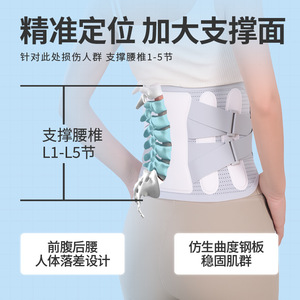 Ceinture de soutien lombaire respirante, universelle pour tout sport, GC002 - Product Image 4