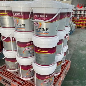 Revestimiento Impermeable de Cemento Polimérico de Dos Componentes JS, <span class=keywords><strong>Precio</strong></span> de Fábrica, <span class=keywords><strong>para</strong></span> Paredes Exteriores, Techos, Baños y Sótanos - Product Image 6