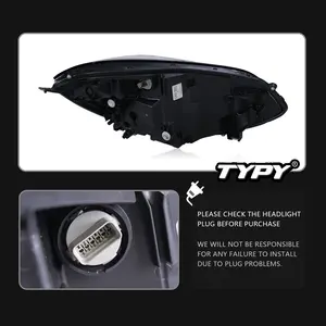 Luces de Circulación Diurna LED de Plástico de Alta Gama TYPY, Señales de Giro Secuenciales, Clasificación IP68 para Ensamblaje de Faros Delanteros GR9 - Product Image 5