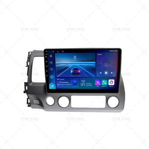 Marco de navegación estéreo para coche al por mayor para HONDA CIVIC 2008-2011 hierro gris 10 pulgadas coche <span class=keywords><strong>Android</strong></span> fábrica en China MARCO DE PANTALLA DE Radio - Product Image 1