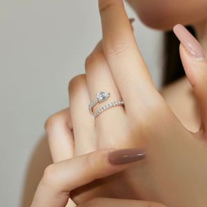 Anillos de Joyería Dylam de Diseño Moderno, Sin Deslustre, Plata de Ley 925, Chapados en Rodio, en Forma de Espiral, con Circonita Cúbica 5A, para Mujer - Product Image 3