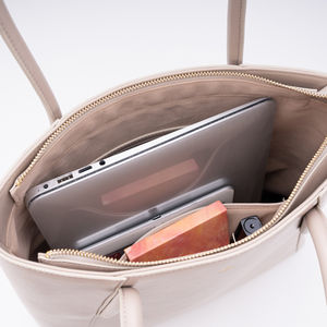 Bolso de mano de PU grande para mujer con cremallera, estampado de letras, forro de poliéster, correa única, de alta calidad, a la moda, fabricado en China. - Product Image 5