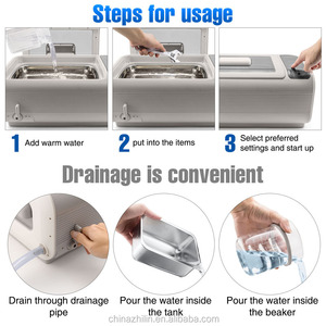 <span class=keywords><strong>Nettoyeur</strong></span> ultrasonique numérique CODYSON 2023 à vidange automatique 6L 7.5L pour usage dentaire, médical et domestique, avec fonction de dégazage CD-4862 - Product Image 6