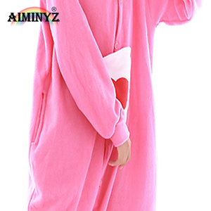 <span class=keywords><strong>Pijama</strong></span> de Forro <span class=keywords><strong>Polar</strong></span> con Capucha de Dibujos Animados de Animales, Personalizable, de Alta Calidad, Tallas Grandes, para Primavera/Invierno, para Adultos, ODM - Product Image 5